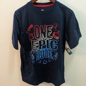 *10/$25* NWT! Boy's "One Epic Dude" T-shirt - Size Large (10/12)